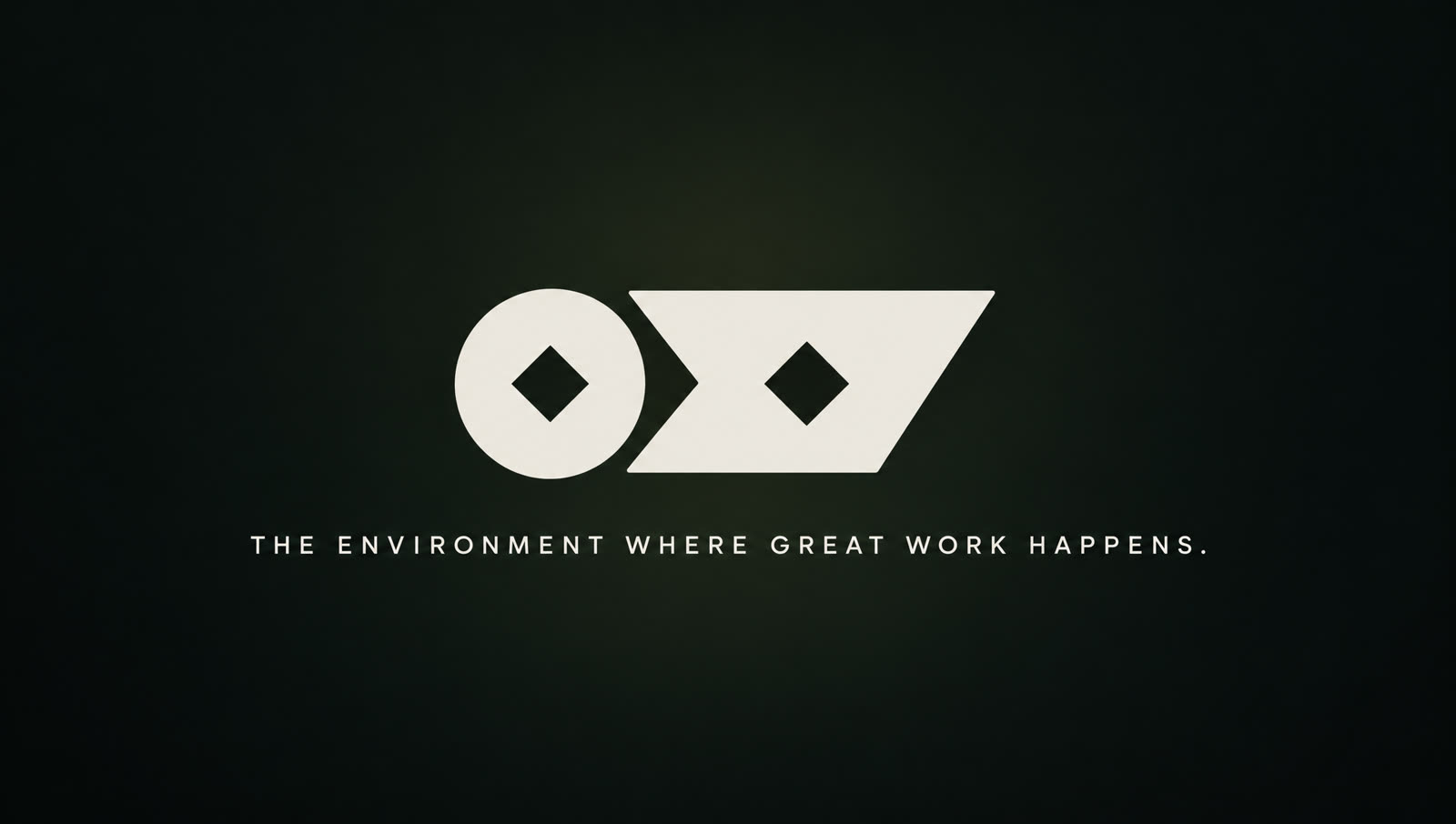 The Oxy end card, the environment where great work happens