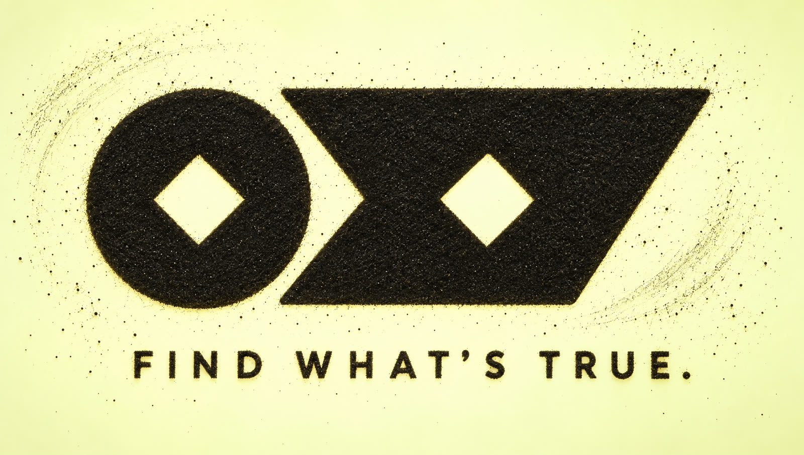 The Oxy mark finished in raked sand, find what's true
